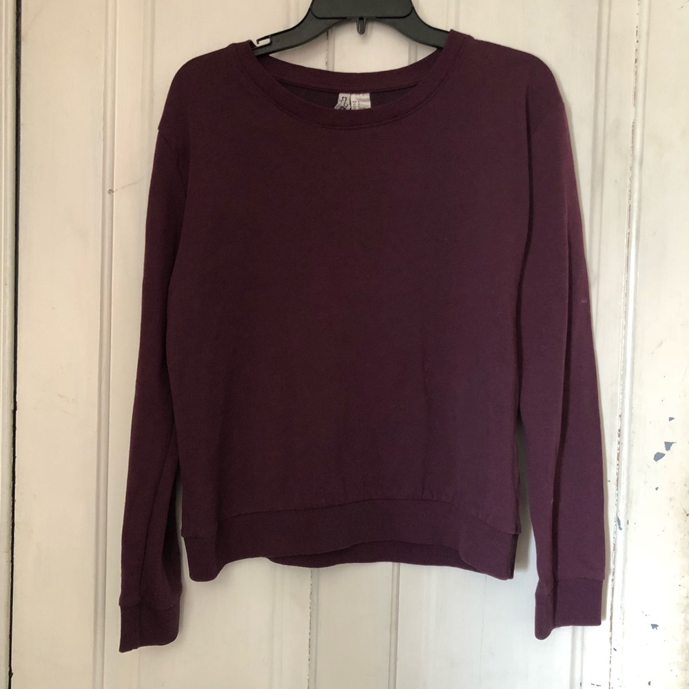 Size M burgundy Cotton On sweater